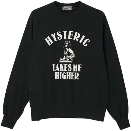 【希少】ヒステリックグラマー　Hタグ　ジップ スウェット　ブラック　F HYSTERIC GLAMOUR - MUSIC LOVERS スウェット / ブラック | Tempt
